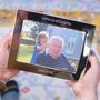 Personalised 60th Birthday Silver Photo Frame, thumbnail 4 of 9