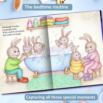 Personalised Goodnight Sweet Dreams Bedtime Story Book, 8 of 12
