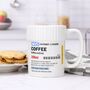 Personalised Nhs Prescription Coffee Mug, thumbnail 1 of 3