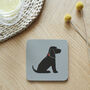 Black Cocker Spaniel Organic Cotton Tea Towel, thumbnail 7 of 12