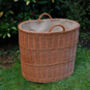 Oval Deep Large Storage Log Basket, thumbnail 1 of 6