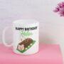 Happy Birthday Caterpillar Cake Mug, thumbnail 2 of 2