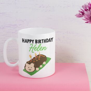 Happy Birthday Caterpillar Cake Mug, 2 of 2