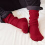 'The Cam' 100% Cashmere House Socks, thumbnail 3 of 9