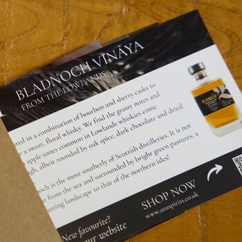 Regions Of Scotland: Scotch Whisky Tasting Gift Set, 4 of 12