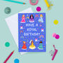 Any Age Princess Birthday Card, Girls Age Birthday Card, thumbnail 1 of 9