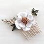 Delicate Flower Hair Comb, thumbnail 3 of 6
