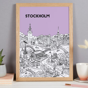 Personalised Stockholm Print, 8 of 10