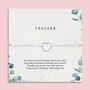 Teacher Bracelet | Thank You Teacher, thumbnail 2 of 9