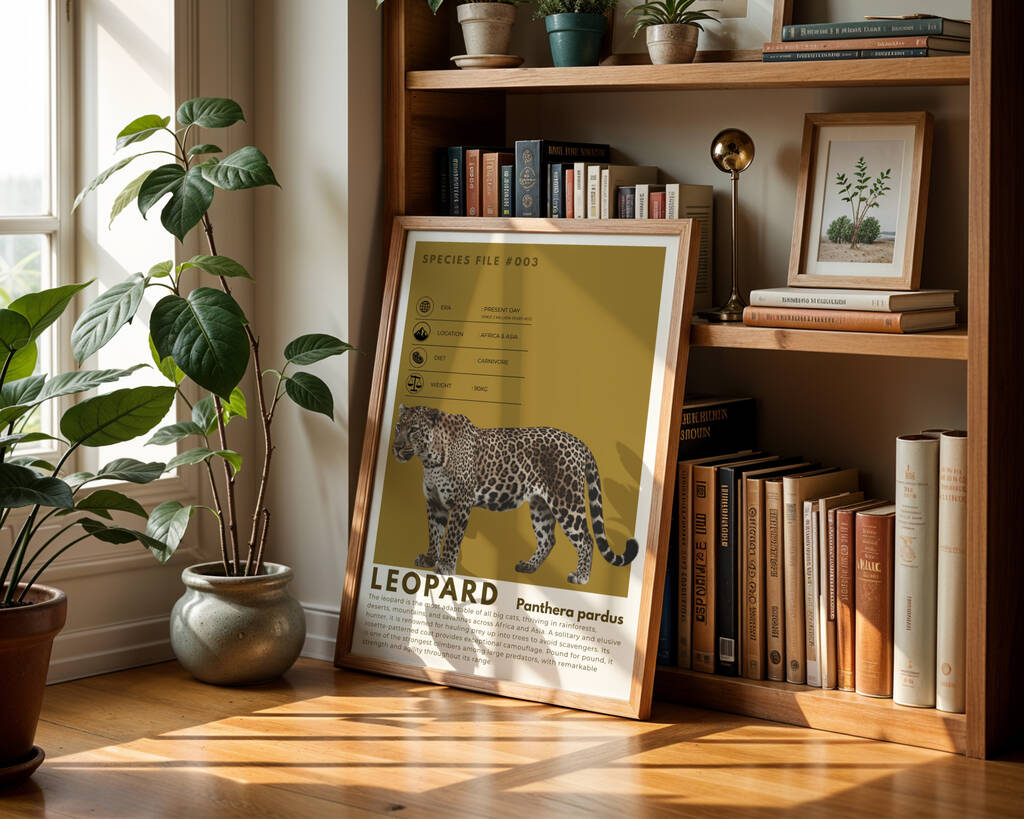 Leopard | Big Cat Art Print, 1 of 8