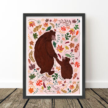 Woodland Bear Nursery Print, 10 of 12