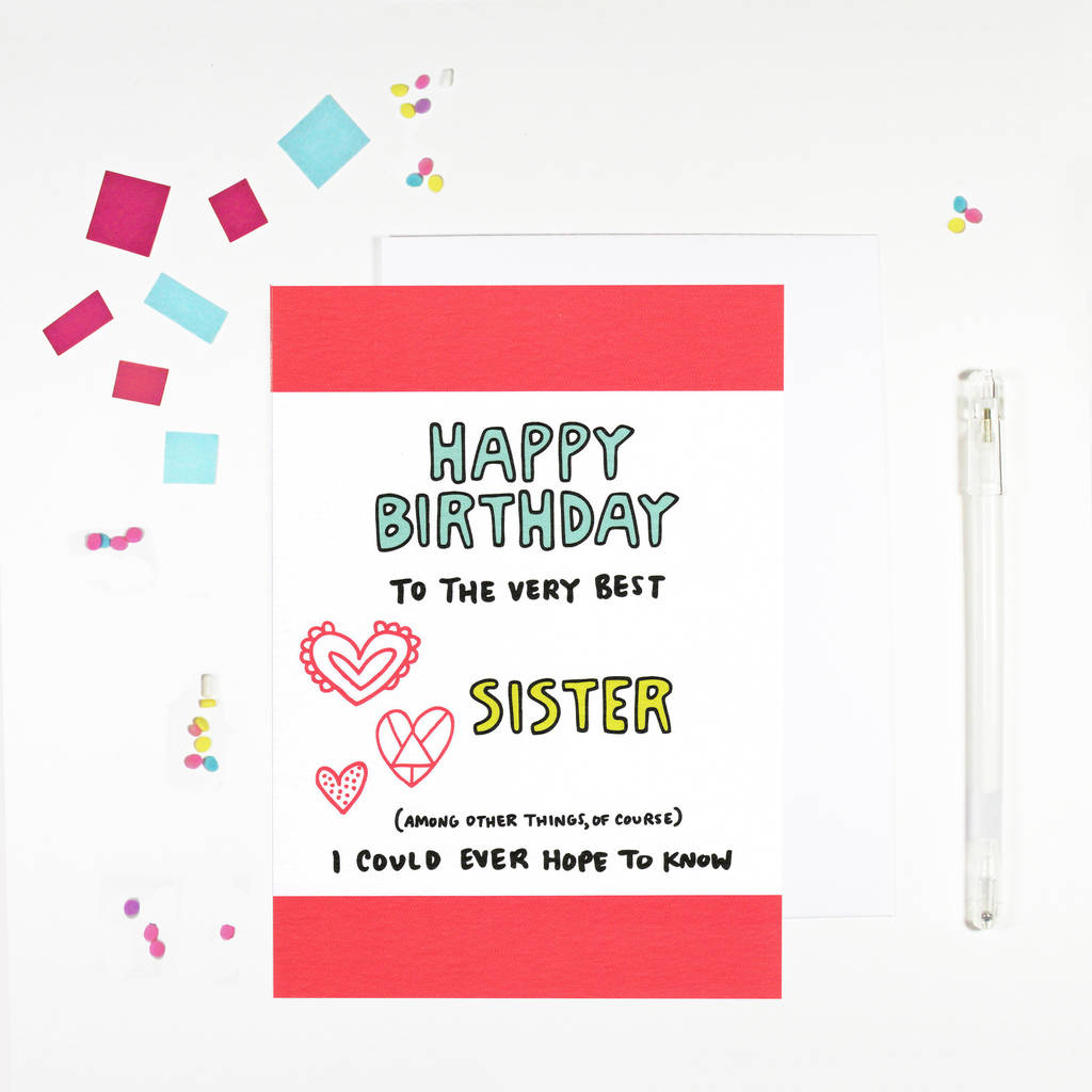 Happy Birthday To The Best… Family Member Cards By Angela Chick ...