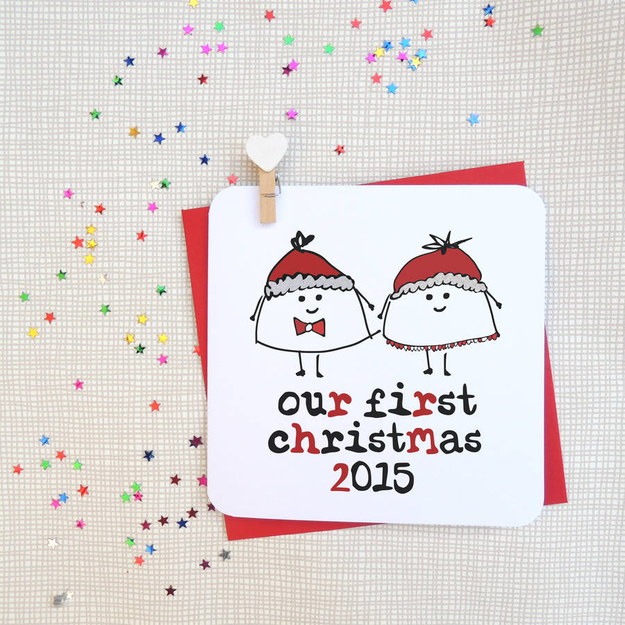 Our First Christmas Card 