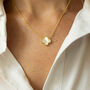 Mother Of Pearl Four Leaf Clover Necklace, thumbnail 2 of 4