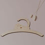 Personalised Childrens Coat Hanger With Dog Design, thumbnail 3 of 6