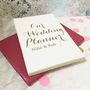 Personalised Wedding Planner Journal, thumbnail 2 of 5
