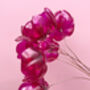 Hot Pink Bouquet Recycled Plastic Bottle Flowers, thumbnail 5 of 12