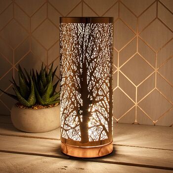 Tree Silhouette Electric Aroma Touch Lamp, 3 of 4