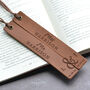 Personalised Leather Bookmark Set Valentine's Day Gift, thumbnail 11 of 11