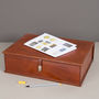 Personalised Leather Document Box File, thumbnail 2 of 8