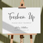 Elegant Wedding Unplugged Sign 'Ashley', thumbnail 7 of 9