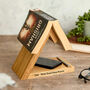 Personalised Book Stand In Solid Oak, thumbnail 1 of 10