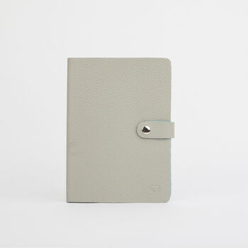 A5 Personalised Vegan Non Leather Nicobar Notebook, 11 of 12
