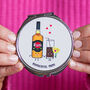 Funny Rum Compact Mirror For Mum, thumbnail 1 of 6