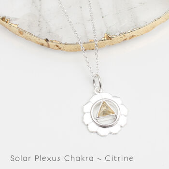 Personalised Semi Precious Stone Chakra Necklace, 7 of 12