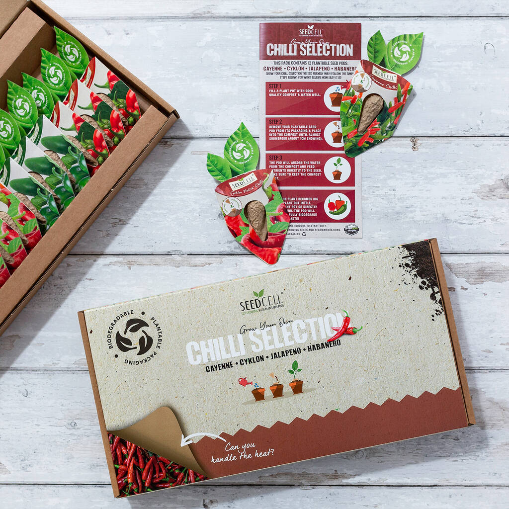 Chilli Seed Cell Selection Box, 1 of 7