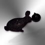 Autistic And Anxious Silver Glitter Bunny Enamel Lapel Pin, Asperger's Syndrome, Autism Gift For Children, thumbnail 6 of 8