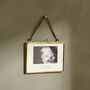 Personalised Brass Baby First Scan Frame, thumbnail 2 of 5
