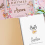 Nursery Rhymes And Personalised Poems In Adorable Pink, thumbnail 4 of 9