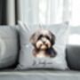 Personalised Havanese Hearts Cushion Cover Gift, thumbnail 1 of 2