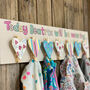 Personalised Wooden Clothes Peg Board, thumbnail 3 of 3