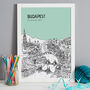 Personalised Budapest Print, thumbnail 6 of 10