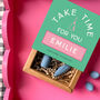 Personalised 'Take Time For You' Incense Matchbox, thumbnail 1 of 3