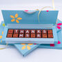 Personalised Thank You Teacher Gift In Chocolate, thumbnail 2 of 7