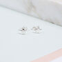 Soho Sterling Silver Mini Star Stud Earrings, thumbnail 1 of 4
