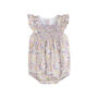 Aurelia Lavender Smock Sunsuit, thumbnail 1 of 7