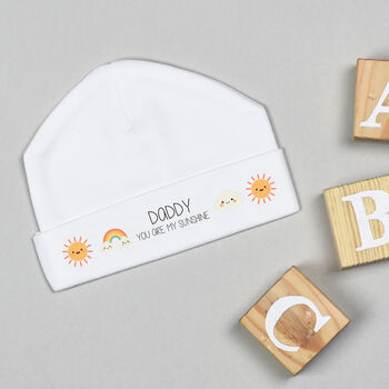 Personalised First Father's Day Babygrow / Baby Bodysuit Sun, 4 of 8