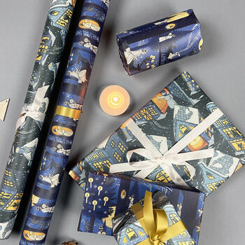Amsterdam Recycled Christmas Wrap, 4 of 4