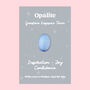 Opalite Keepsake Token Inspiration Gift, thumbnail 1 of 3