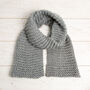 Absolute Beginner Scarf Knitting Kit, thumbnail 3 of 10