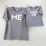 Me And Mini Me Father And Child T Shirts, thumbnail 1 of 7