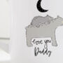 Love You Daddy Personalised Mug, thumbnail 2 of 2