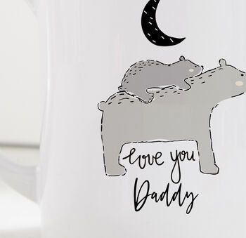 Love You Daddy Personalised Mug, 2 of 2