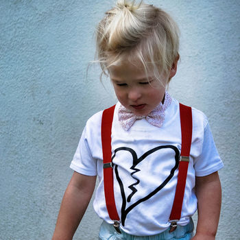 Heartbreaker Unisex Baby And Kids Short Sleeve T Shirt, 8 of 11