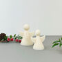 White Christmas Angel Candle And Christmas Decoration, thumbnail 10 of 11