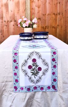 Ahalya Floral Table Runner, 2 of 4